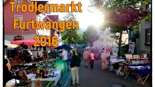 Trödlermarkt Furtwangen 2016  Schwarzwald  Black Forest [upl. by Ynaffat]