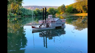 Fevre Dream RC Mississippi Sidewheeler Steamboat from 1857 [upl. by Aneehsor]