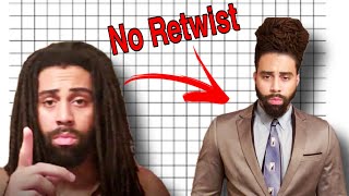 How to Style Locs for an Interview NO RETWIST [upl. by Whitehurst]