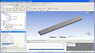 ANSYS Workbench MEMS Bimetallic Strip Simulation [upl. by Kristan946]