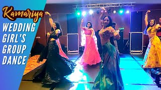 BEST KAMARIYA WEDDING DANCE  GROOMS SQUAD PERFORMANCE  STREE  NORA FATEHI  RAJKUMAR RAO [upl. by Rolo]