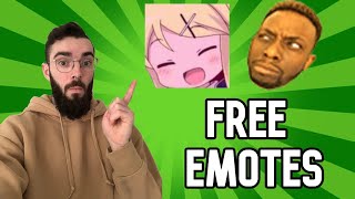 How To Make Your Own Twitch Emotes for FREE [upl. by Hanna116]