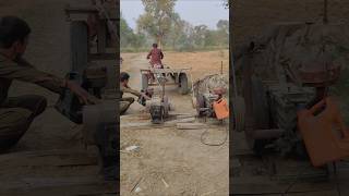 2 Diesel Engine Starting With Trolley Bike Help shorts shortsviral [upl. by Dyke]