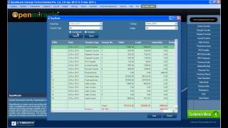 DayBook OpenMiracle  The Free open source accounting software [upl. by Trebleda823]