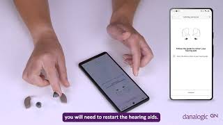 How to connect your danalogic Extend hearing aids to BeMore app on Android devices [upl. by Yesoj]