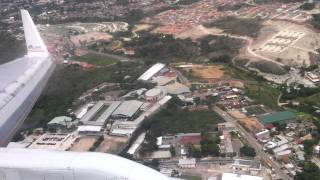 Tegucigalpa Honduras Toncontin airport landing [upl. by Orimar]