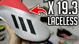 UNBOXING chuteira Adidas X 193 LACELESS TF Society  Primeiras Impressões [upl. by Laughry]