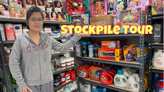 STOCKPILE TOUR 2024  HOW I ORGANIZE MY STOCKPILE  DEALING WITH CANCER UPDATE extremecouponing [upl. by Zurheide]