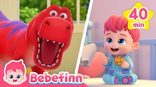 Bebefinn and Animal FriendsㅣDinosaur Songs CompilationㅣNursery Rhymes for Kids [upl. by Haidej]