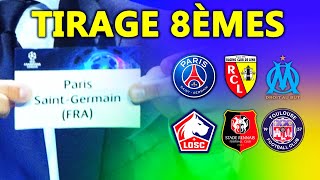 🔴 LE PSG TIRE DU LOURD TIRAGE AU SORT DES 8ÈMES DE FINALE DE LIGUE DES CHAMPIONS  LIVE [upl. by Haem]