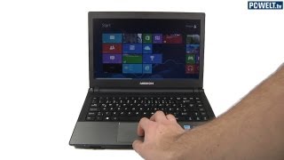 Aldi Ultrabook  Medion Akoya S4216 im TestVideo [upl. by Inar751]