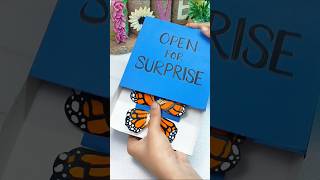 Flying butter fly 🦋gift idea💐diy craft shorts trending giftideas art gift viralvideo [upl. by Eilyr]