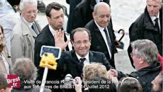 François Hollande aux Tonnerres de Brest [upl. by Aicertal523]