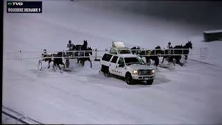 Harness racing in the snow [upl. by Linder]