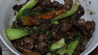 Chicken Gizzard in soysauce [upl. by Nialb]