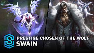 Prestige Chosen of the Wolf Swain Skin Spotlight  PreRelease  PBE Preview  League of Legends [upl. by Larina814]