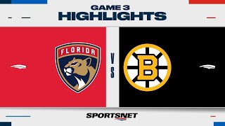 NHL Game 3 Highlights  Panthers vs Bruins  May 10 2024 [upl. by Stalk936]