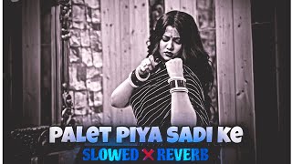 Palet piya sadi ke sarke slowed reverb  non stop bhojpuri song  bhojpuri lofi song bhojpurilofi [upl. by Whipple]