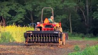 Woods Equipment Precision Super Seeder Planting Food Plots [upl. by Darwen]