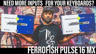 Ferrofish Pulse 16 MX  The ultimate IO for your studio’s keyboards amp analog gear amp Why I use it [upl. by Munster]