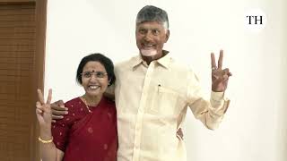 Pawan Kalyan and Chandrababu Naidu celebrate with their families  Elections 2024 [upl. by Airrehs800]