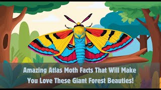 Why Do Atlas Moths Have SnakeLike Patterns Discover 10 Fun Facts [upl. by Nnairrehs]