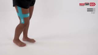 RockTape Go  IT Band Taping Instructions [upl. by Gerti]