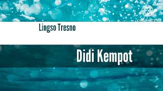 Lingso tresno Didi Kempot [upl. by Orimar]