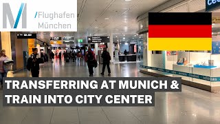 🇩🇪 Munich Airport MUC Arrivals Procedure amp Transfer through Terminal 2 [upl. by Corinne]