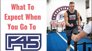 What To Expect When You Go To F45 [upl. by Bensen76]