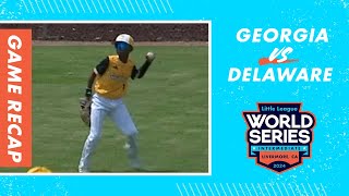 Game Highlights Delaware vs Georgia  Intermediate 5070 Baseball World Series [upl. by Laird]