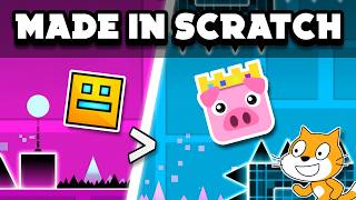 Updating My Scratch Geometry Dash Game [upl. by Esiralc334]