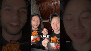 Spicy Ramen ASMR With My Asian Brother🥵 [upl. by Okun]