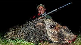 Hunting Large Bushpigs Night Hunt II Bushpig Braai  Trailer [upl. by Bovill]