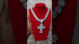 Tennis Chain With Cross Pendant DM 254774273526 Nairobi At Koja Mithoo House Highlands Shop H28 [upl. by Anaiad]