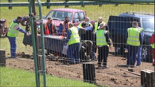 Radford Autograss Club  Chris Ashwin Class 10 Crash [upl. by Langbehn]