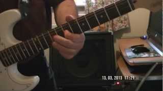 ApacheShadows Cover Using a Sessionette 75 and my Marc bolan replica strat [upl. by Durham]