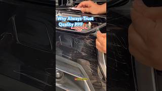 Benefit of Top Quality Paint Protection Film quality ppf viralvideo reels shortvideo shorts [upl. by Kcinom]