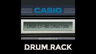 Casio Drum Rack VST  Drum Kits [upl. by Romeon]