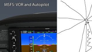 MSFS  VOR and Autopilot [upl. by Ttegdirb]