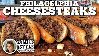 Blackstone Bettys Philadelphia Cheesesteaks  Blackstone Griddles [upl. by Fancy]