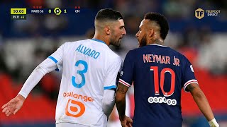 PSG 01 OM • Grand Format dun classico ÉLECTRIQUE 5 cartons ROUGES  • 202021 • Téléfoot HD [upl. by Mitzie]