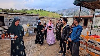 Peren family Zainab came to the village to see her family vilagevlogs [upl. by Naimerej]