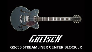 Gretsch G2655 Streamliner Center Block Jr with VStoptail  Demo [upl. by Alram]