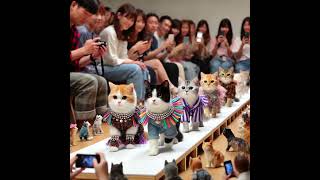 Cute cats have the best fashion short  cat [upl. by Mirna526]