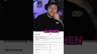 zarbex Bußgeldkatalog zarbex twitch twitchdeutschland streamer fyp [upl. by Htessil]