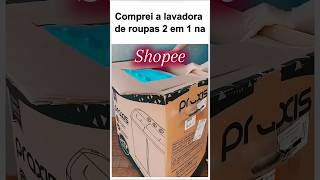 TOP Produtos Shopee de Limpeza  Máquina de lavar 2 em 1 limpeza shopee shorts brasil compras [upl. by Zennas]