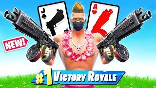 NEW DRUM SHOTGUN 21 Card Game Mode in Fortnite [upl. by Oswal]