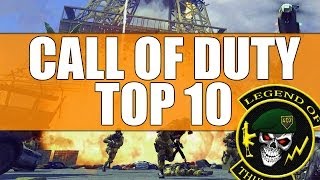 TOP 10 CALL OF DUTY GAMES BEST amp WORST COD GAMES EVER [upl. by Paza]