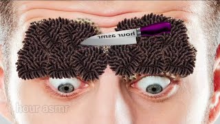 ASMR Whats🤭 this he eyes Asmr Animation treatment dog ticks and worm removal from eye 173 [upl. by Berkley]